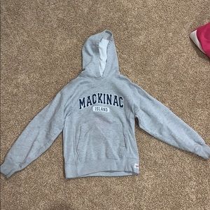 Gray Mackinac Island Sweatshirt